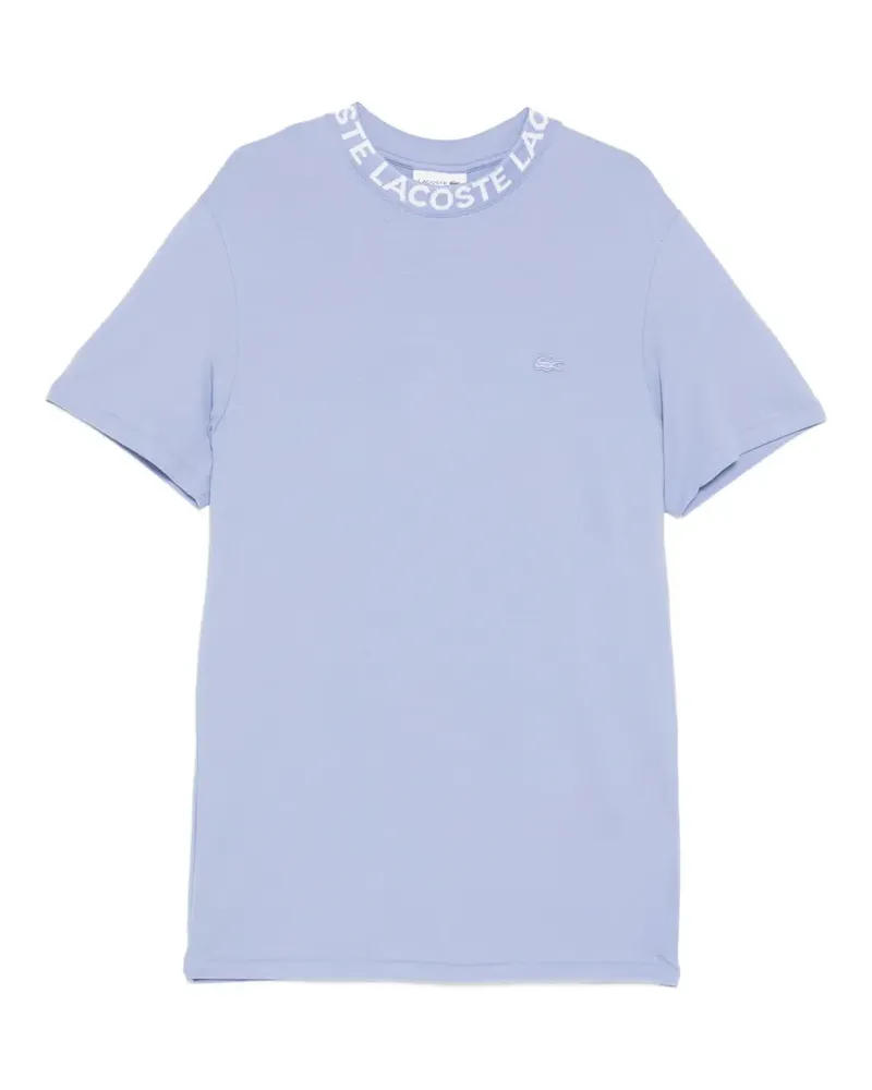 Lacoste T-Shirt mit rundem Ausschnitt - Blau Blau
