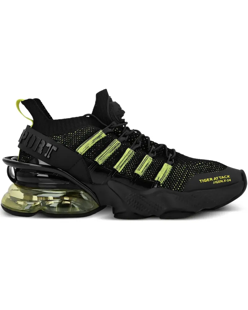 Philipp Plein Tiger Attack Gen X 04 Sneakers - Schwarz Schwarz