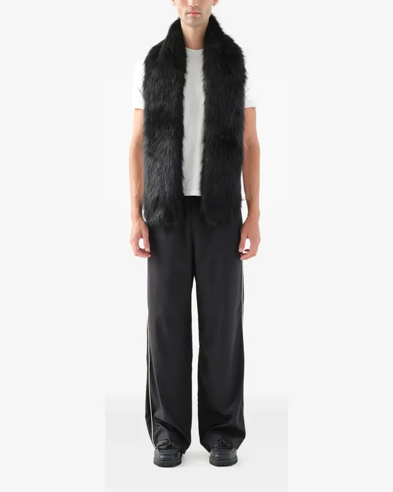 UNREAL FUR Schal aus Faux Fur - Schwarz Schwarz