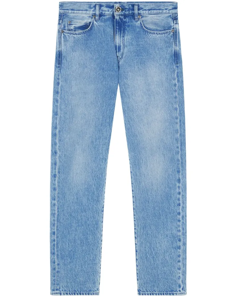 Versace Jeans mit geradem Bein Blau