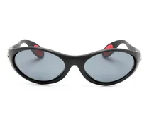Cat-Eye-Sonnenbrille mit Logo-Gravur