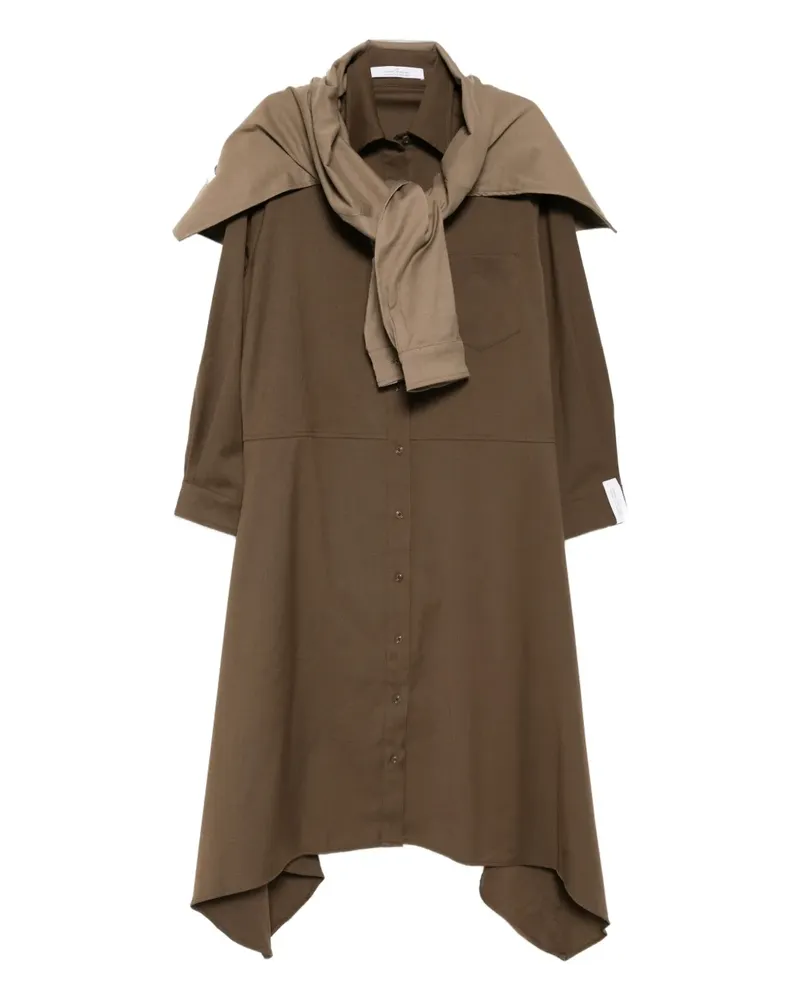 Rokh Tie Kleid - Braun Braun