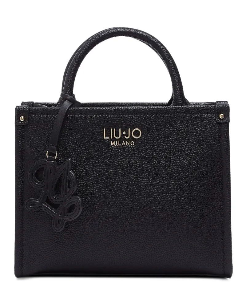 Liu Jo Kleine Tasche mit Anhänger - Schwarz Schwarz