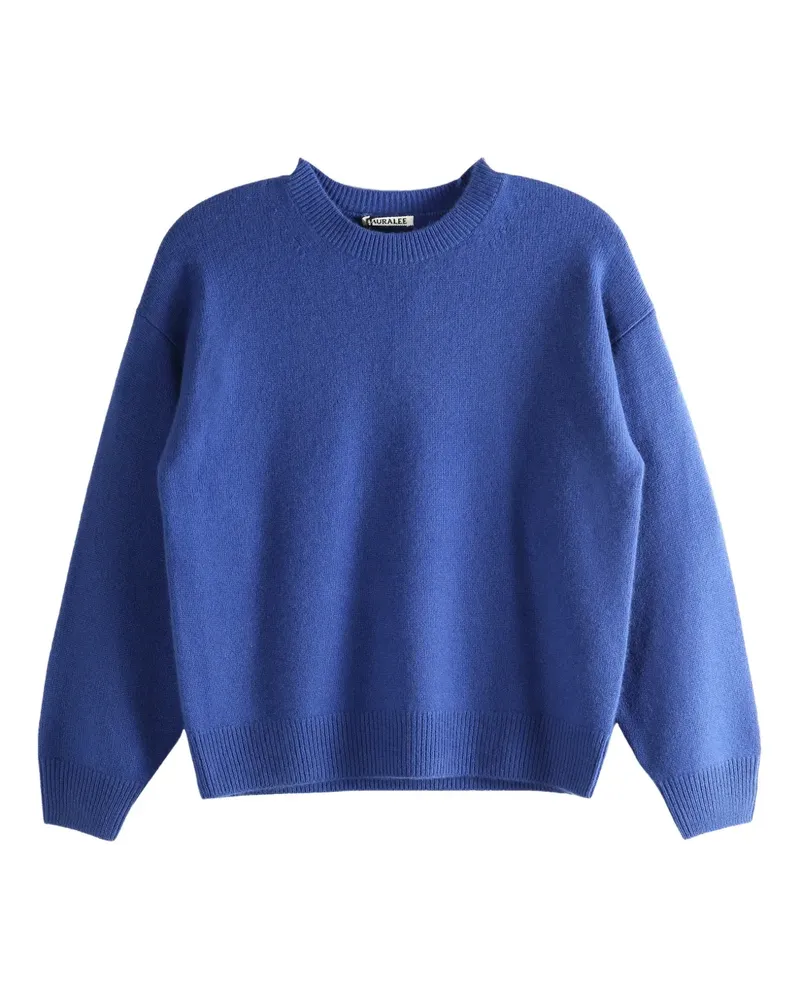 AURALEE crew-neck sweater - Blau Blau