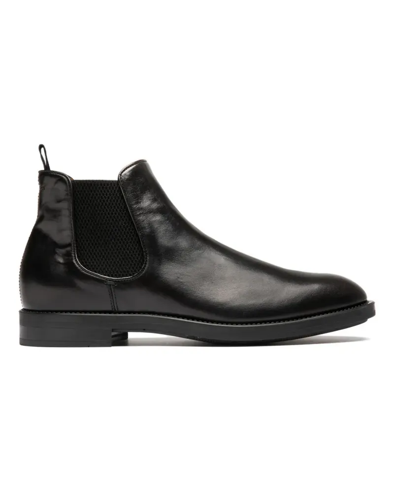 Officine Creative Italia Silent pull-tab boots - Schwarz Schwarz