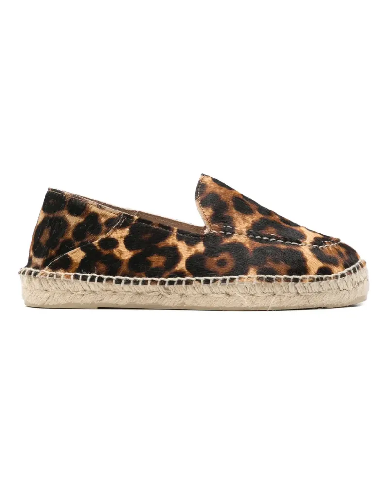 Manebí leopard-print espadrilles - Braun Braun