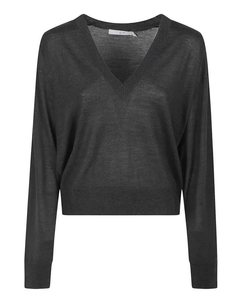 IRO Pullover mit V-Ausschnitt - Grau Grau