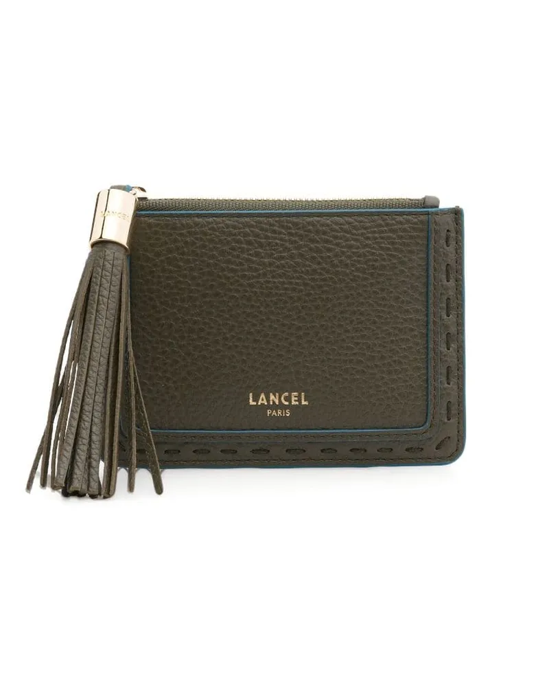 Lancel Premier Flirt Kartenetui mit Quasten Grün