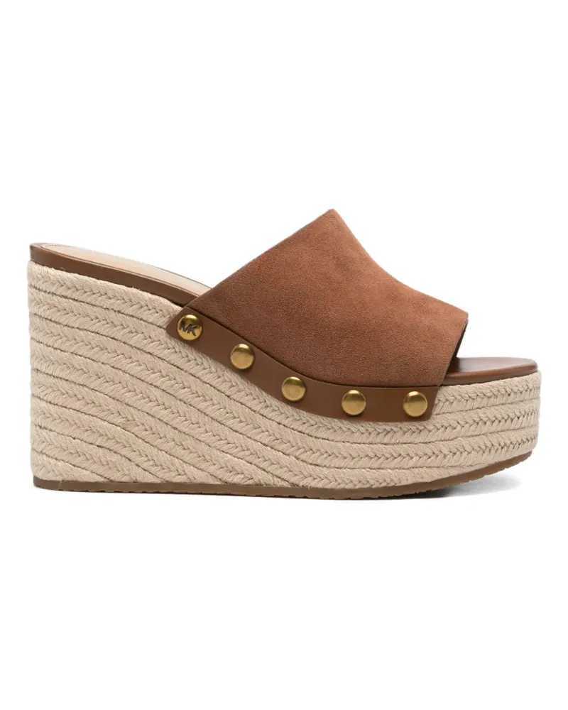 Michael Kors Mayes platform studded sandals - Braun Braun