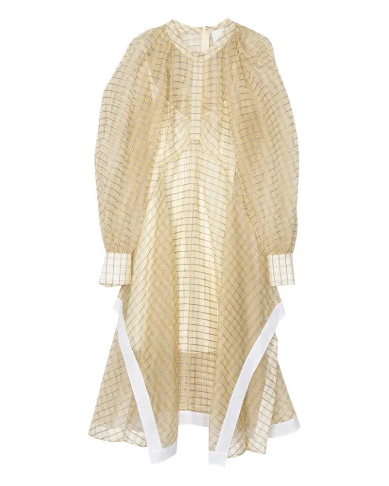 3.1 phillip lim Minikleid mit Puffärmeln - Nude Nude