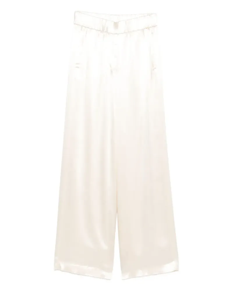Peserico Hose mit weitem Bein - Nude Nude