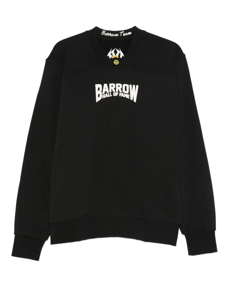 BARROW Sweatshirt mit Logo-Print - Schwarz Schwarz
