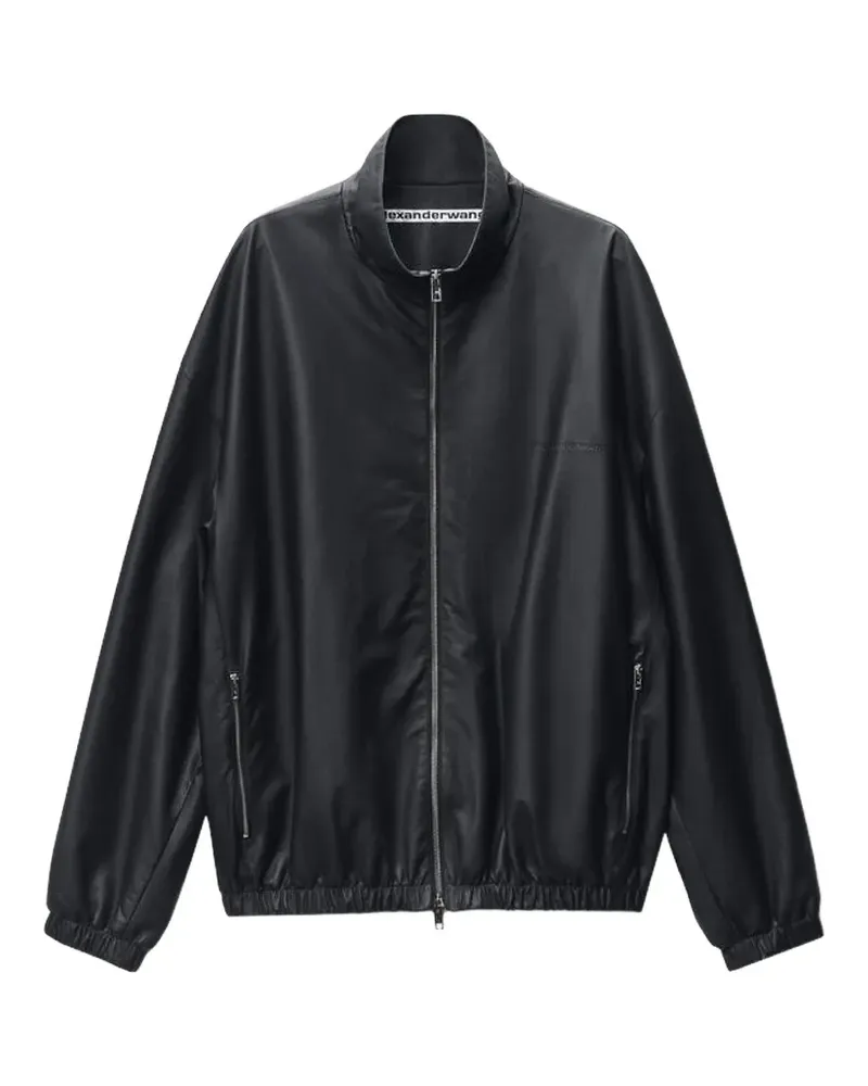 Alexander Wang Sportjacke mit Reißverschluss - Schwarz Schwarz