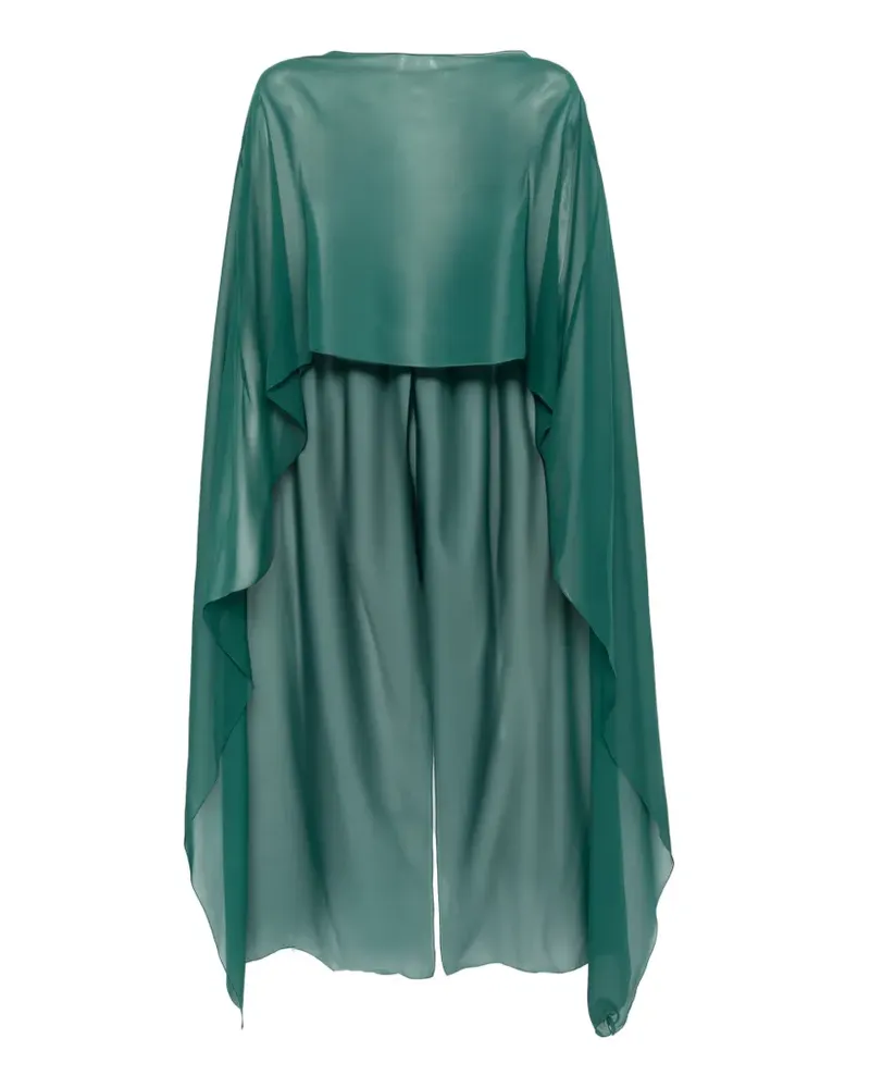 Antonelli Firenze Herve sheer cape - Grün Grün