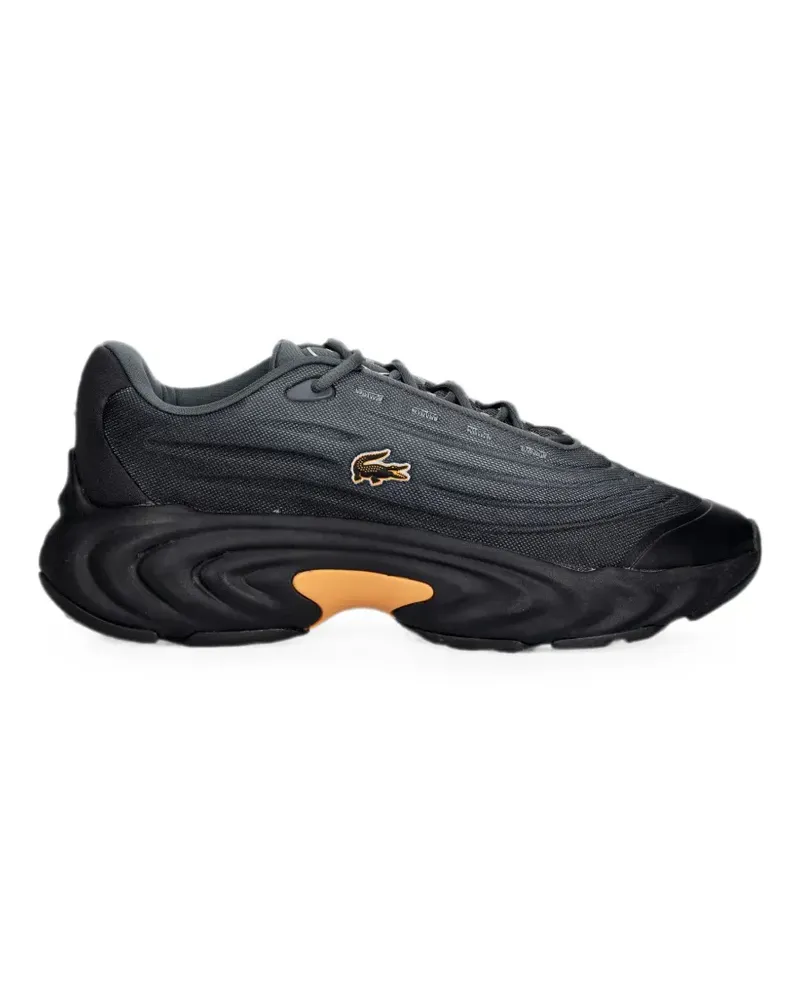 Lacoste Spinor logo-patch chunky-sole sneakers - Grau Grau