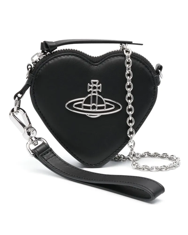 Vivienne Westwood Mini-Tasche aus Nappaleder - Schwarz Schwarz