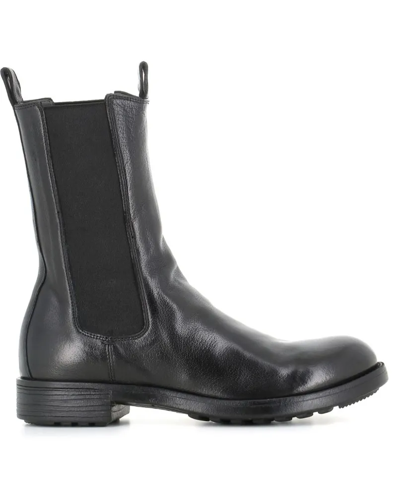 Officine Creative Italia Stiefel mit Einsätzen - Schwarz Schwarz