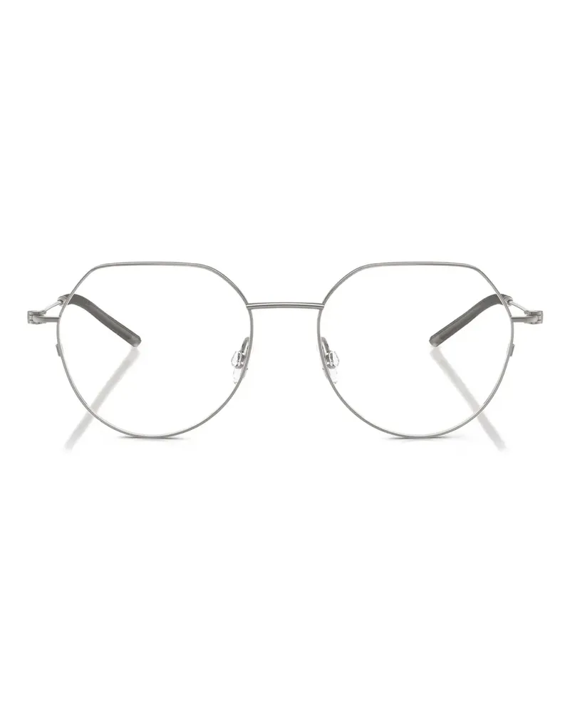 Moncler Brille mit geometrischem Gestell - Grau Grau