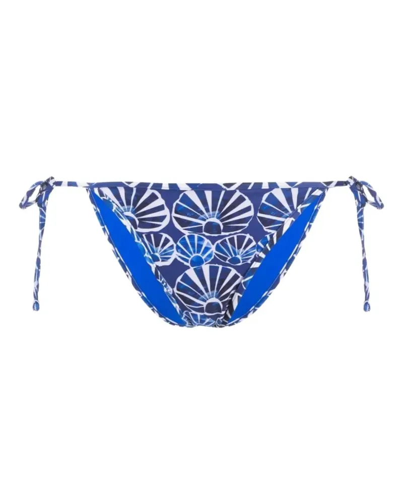 La DoubleJ print tie-side briefs - Blau Blau