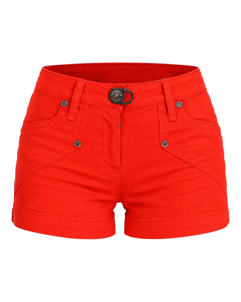 Plein Sud Jeans-Shorts im Five-Pocket-Design - Orange Orange