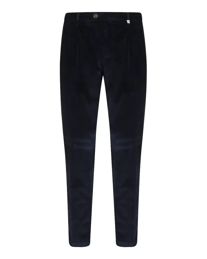 MYTHS pleated corduroy trousers - Blau Blau