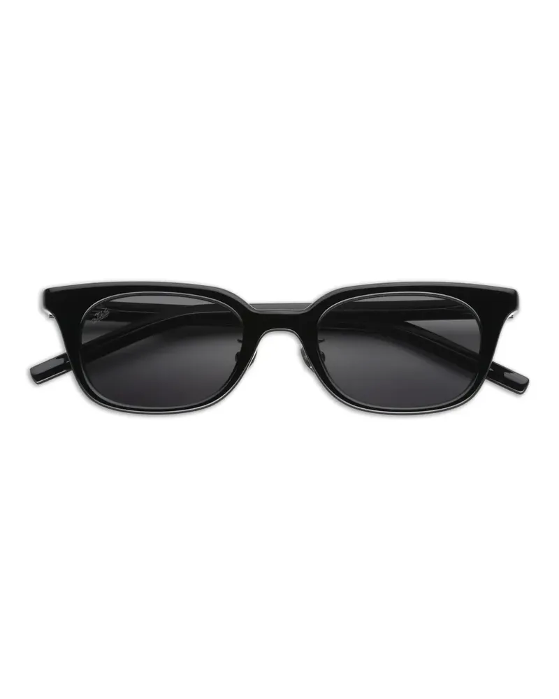 AKILA Lo-Fi rectangle-frame sunglasses - Schwarz Schwarz