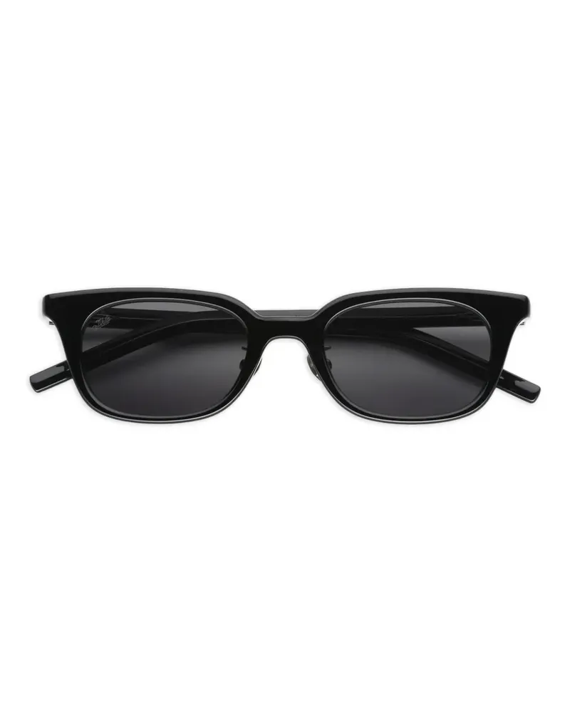 AKILA Lo-Fi rectangle-frame sunglasses - Schwarz Schwarz