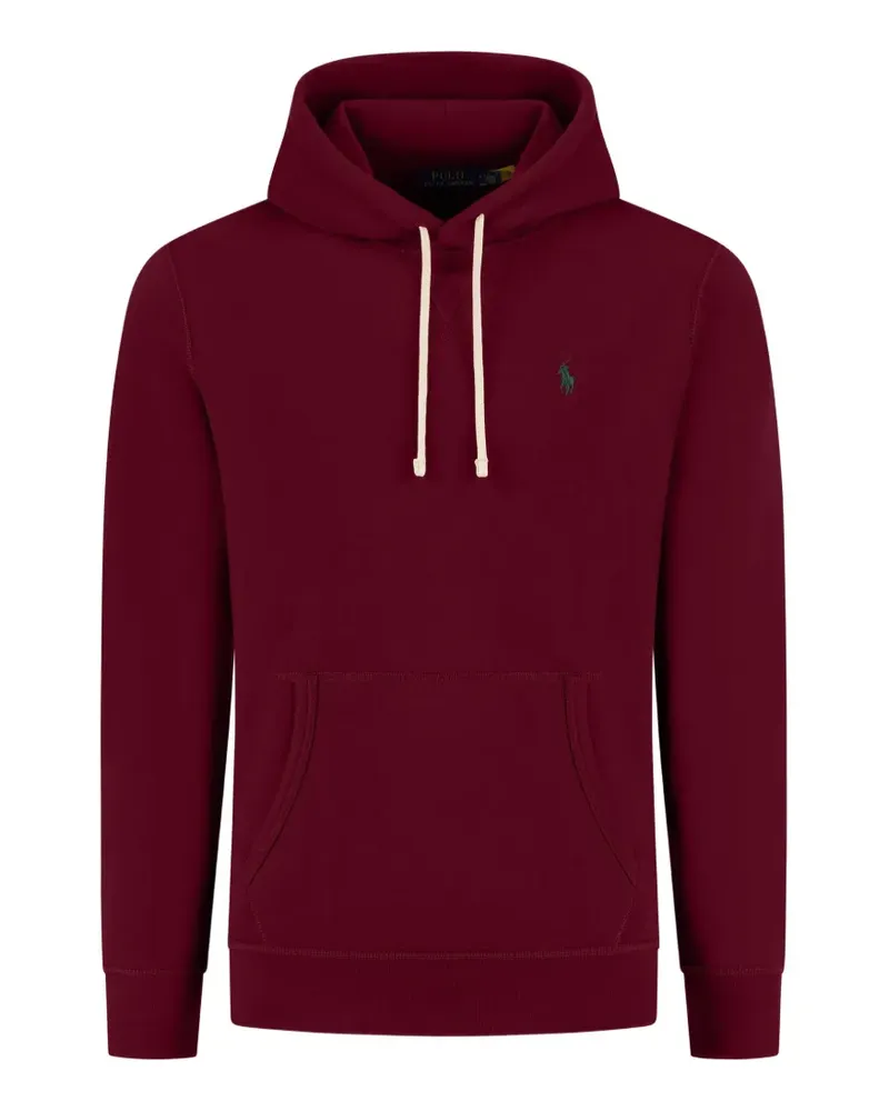 Ralph Lauren logo-embroidered drawstring hoodie - Rot Rot