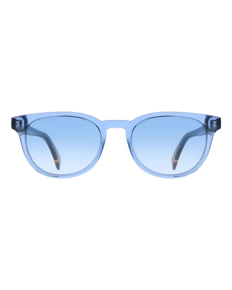 Paul Smith Sonnenbrille mit rundem Gestell - Blau Blau