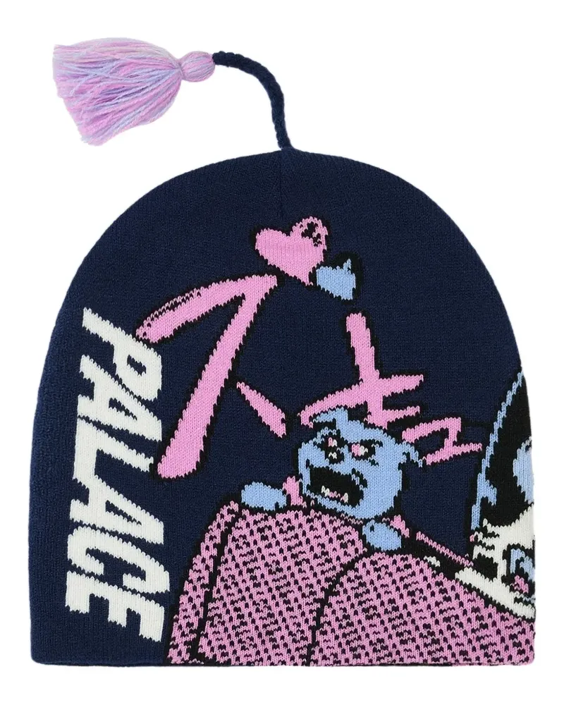 PALACE Rear View beanie - Blau Blau