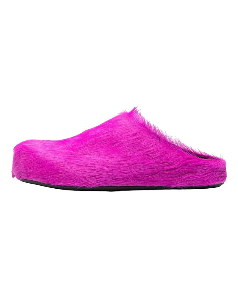 Marni Fußbett Sabot Mules - Rosa Rosa