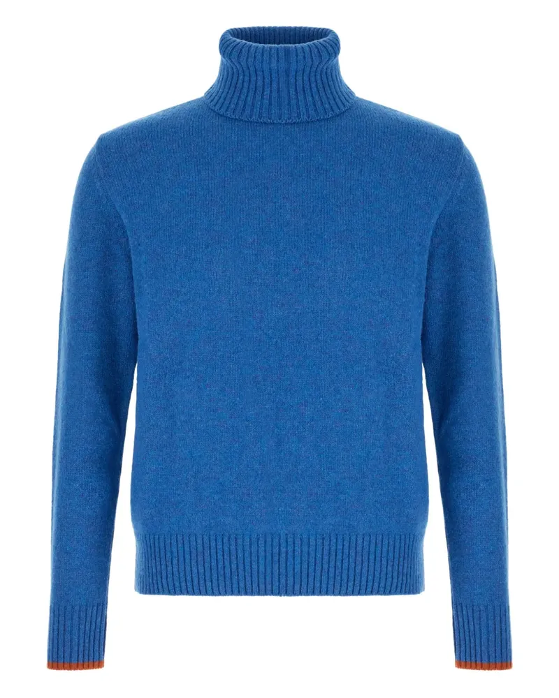 Gallo Pullover mit Rollkragen - Blau Blau