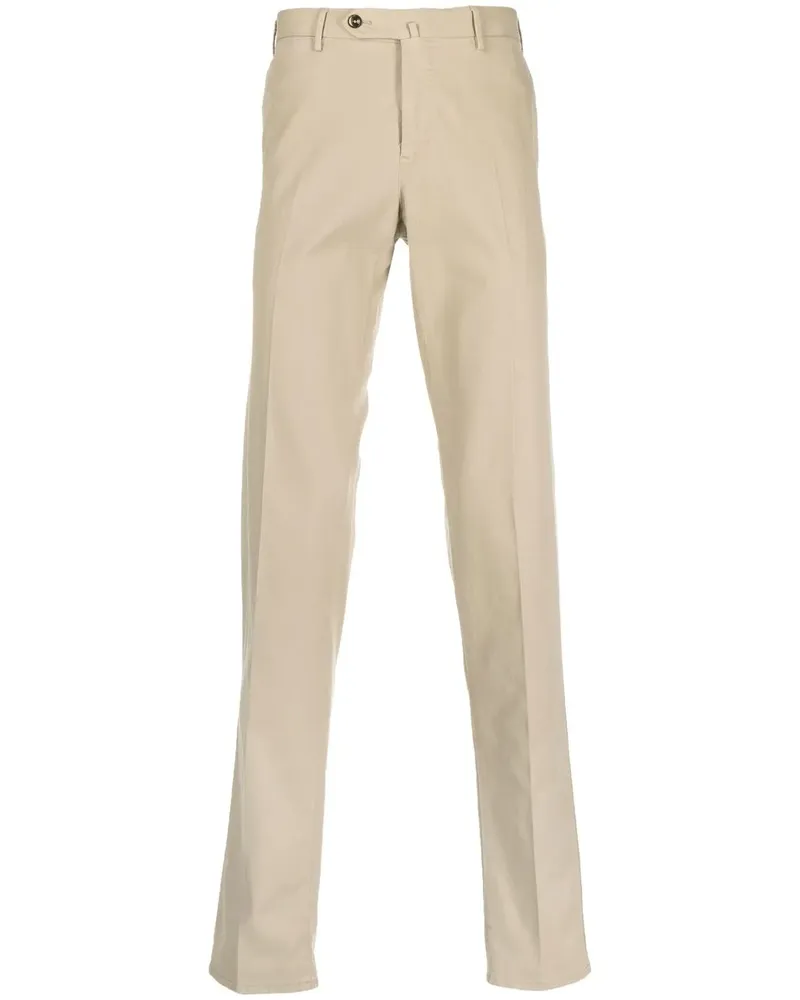 PT TORINO Halbhohe Slim-Fit-Chino - Nude Nude