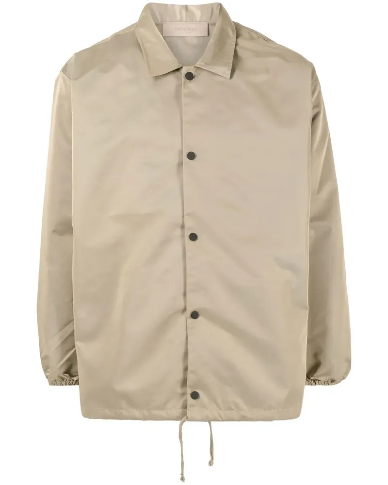 Fear of God Leichte Essentials Coaches Jacke - Grün Grün