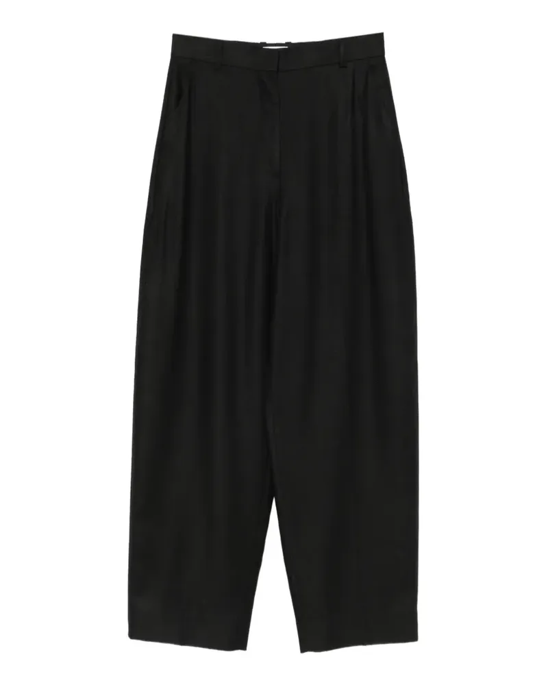 Totême Weite High-Waist-Hose - Schwarz Schwarz
