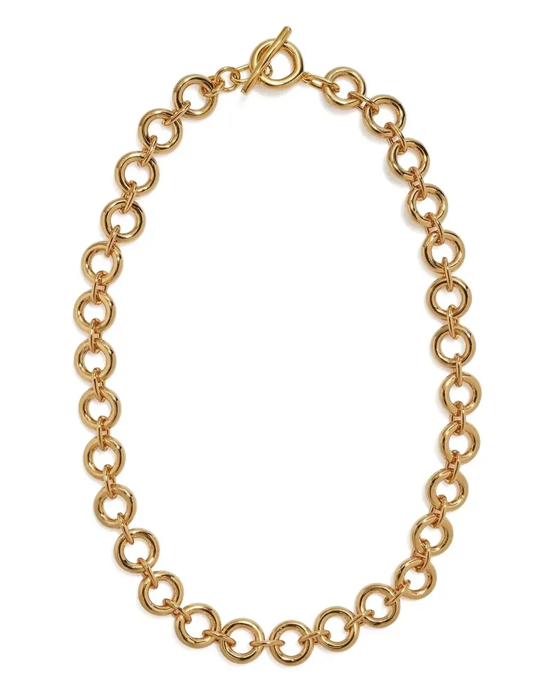 Lizzie Fortunato Mood Halskette mit Knebelverschluss - Gold Gold