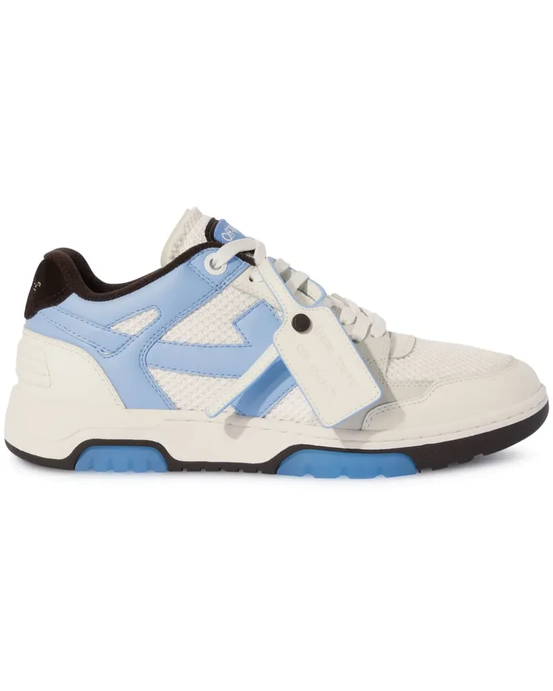 OFF-WHITE Schmale Out of Office Sneakers - Blau Blau