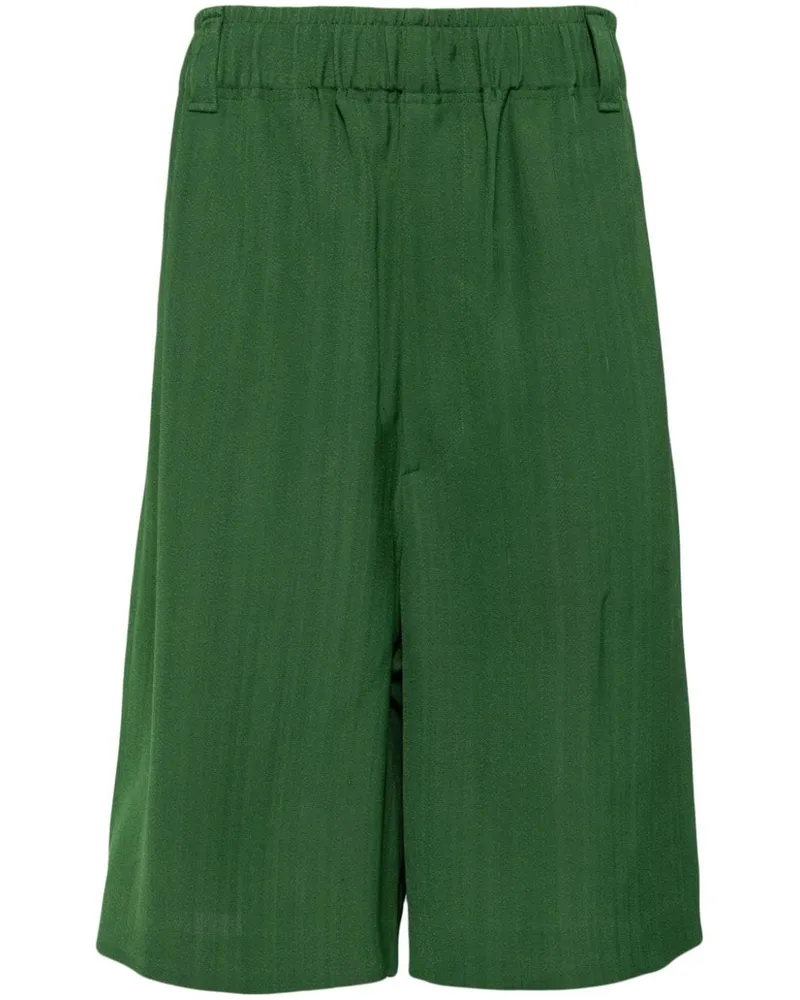 Jacquemus Juego Bermudas mit Stretchbund - Grün Grün