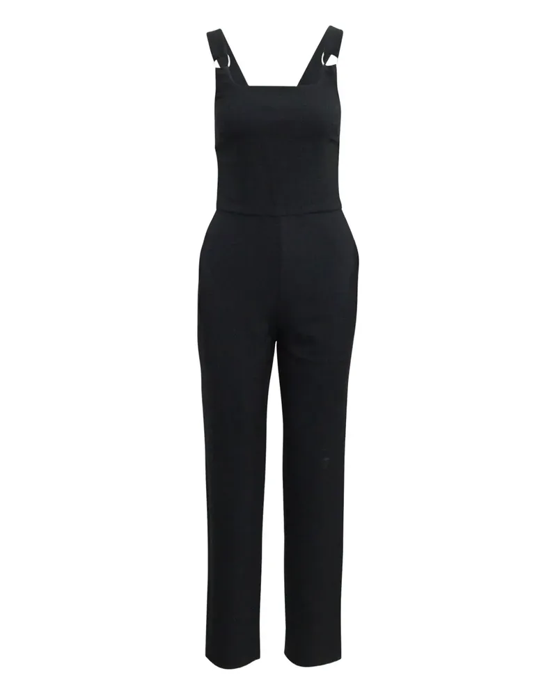 Maje square-neck jumpsuit - Blau Blau