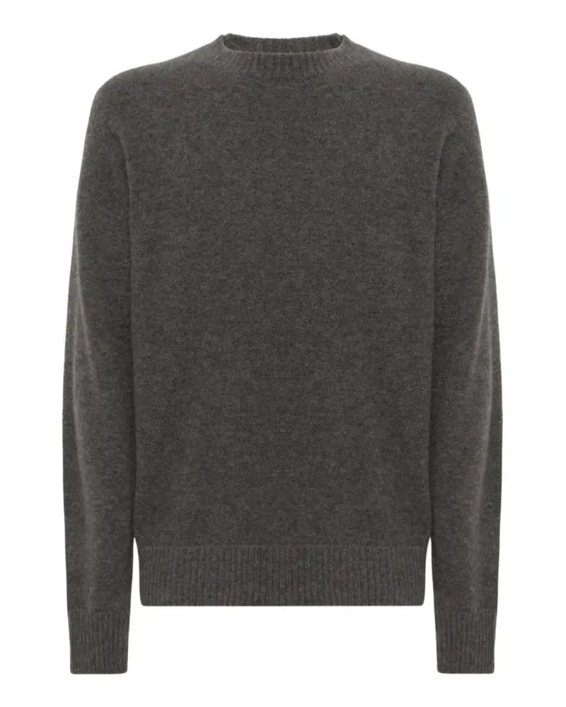 Laneus Pullover mit rundem Ausschnitt - Grau Grau