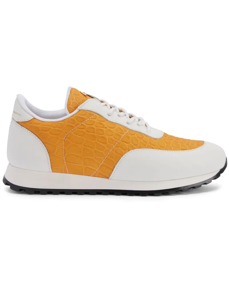 Giuseppe Zanotti Jimi Running Sneakers - Orange Orange