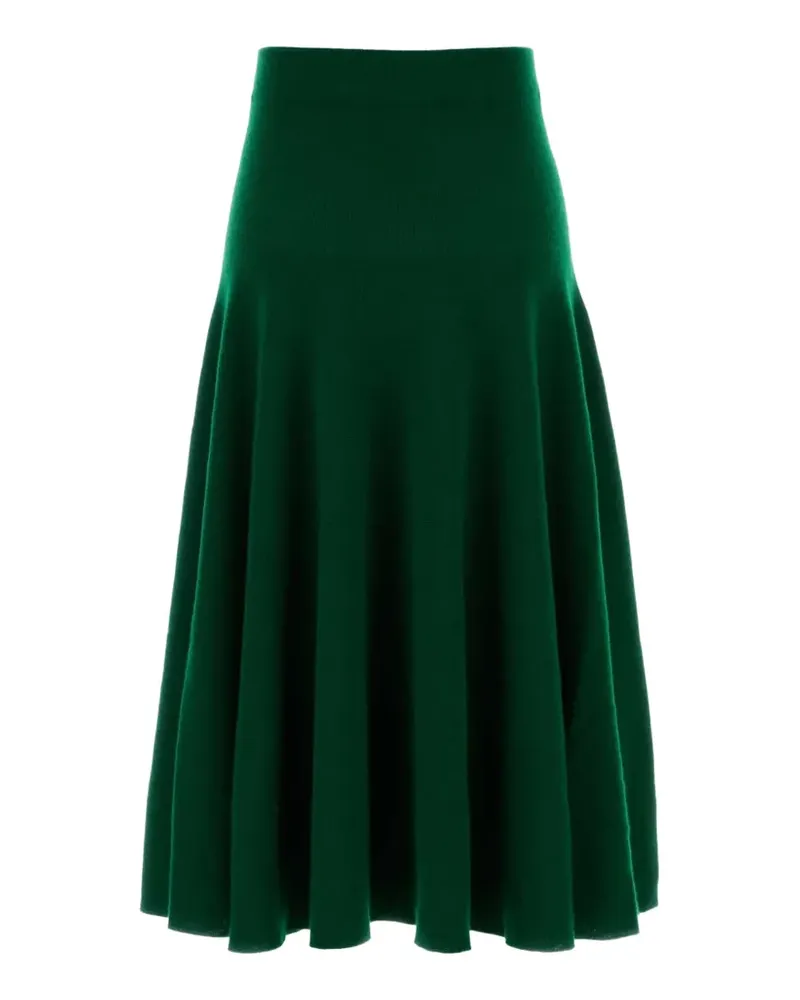 Tom Ford Ausgestellter Wholegarment Midirock - Grün Grün