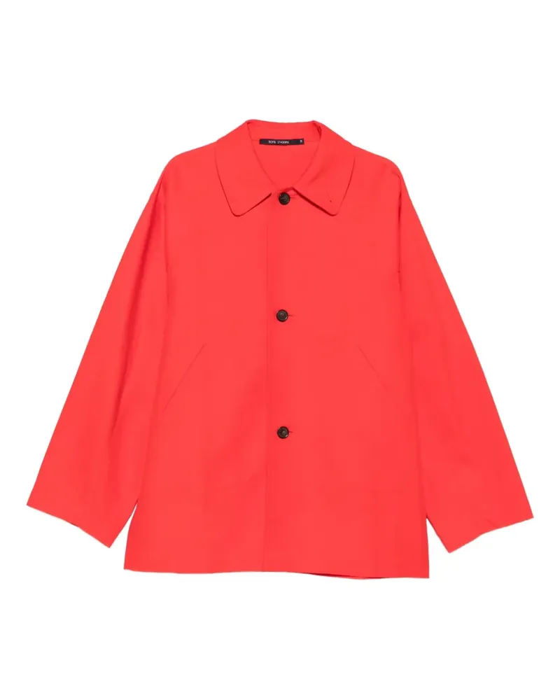 Sofie D'Hoore Einreihige Cima Oversized-Jacke - Rot Rot
