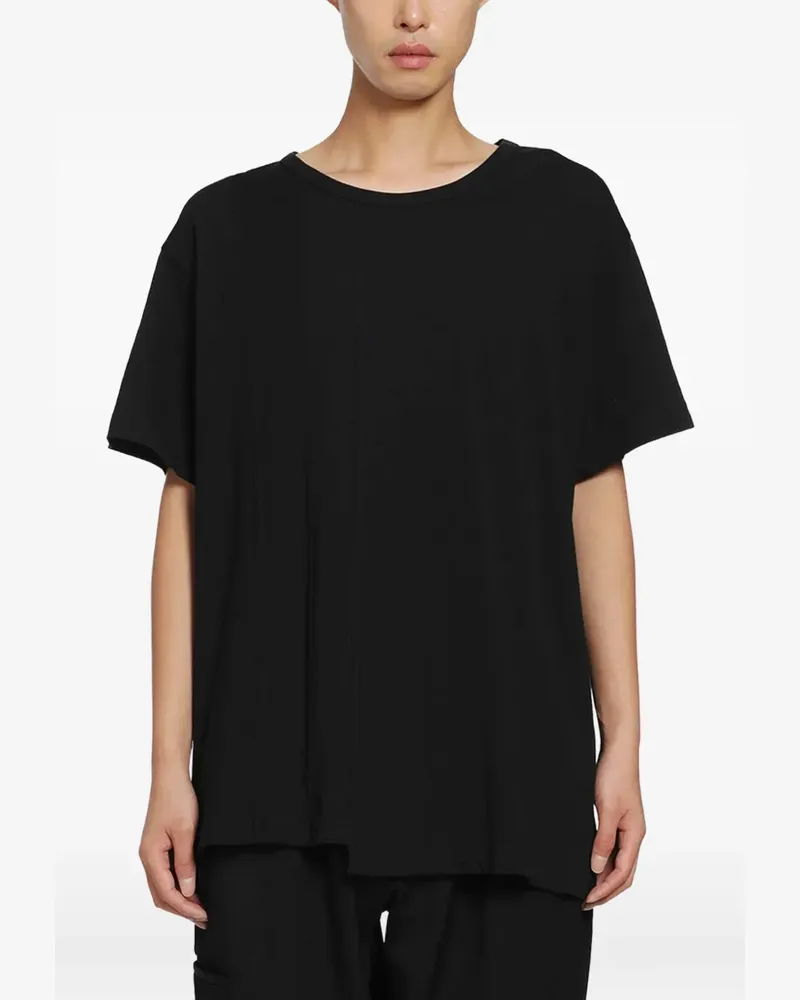 Yohji Yamamoto short-sleeve T-shirt - Schwarz Schwarz