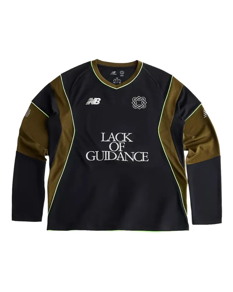 New Balance x Lack of Guidance Langarmshirt aus Jersey - Schwarz Schwarz