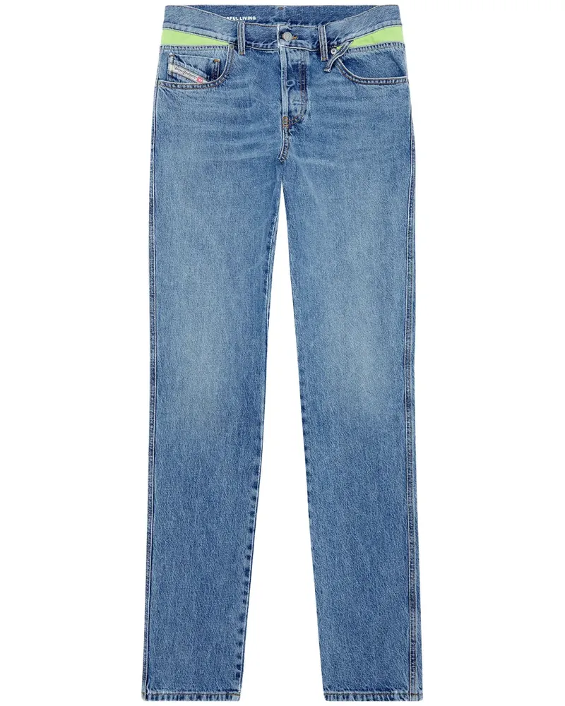 Diesel 1995 D-Sark Straight-Leg-Jeans - Blau Blau