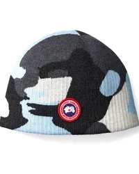 Canada Goose x Kidsuper x NBA Jacquard-Beanie Blau