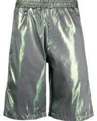 Doublet Bermudas mit holografischem Effekt Grau