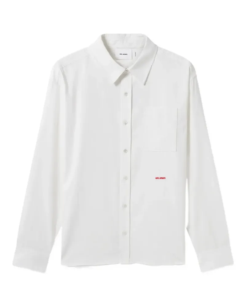 Axel Arigato Wick Hemd mit Logo-Print - Weiß Weiß