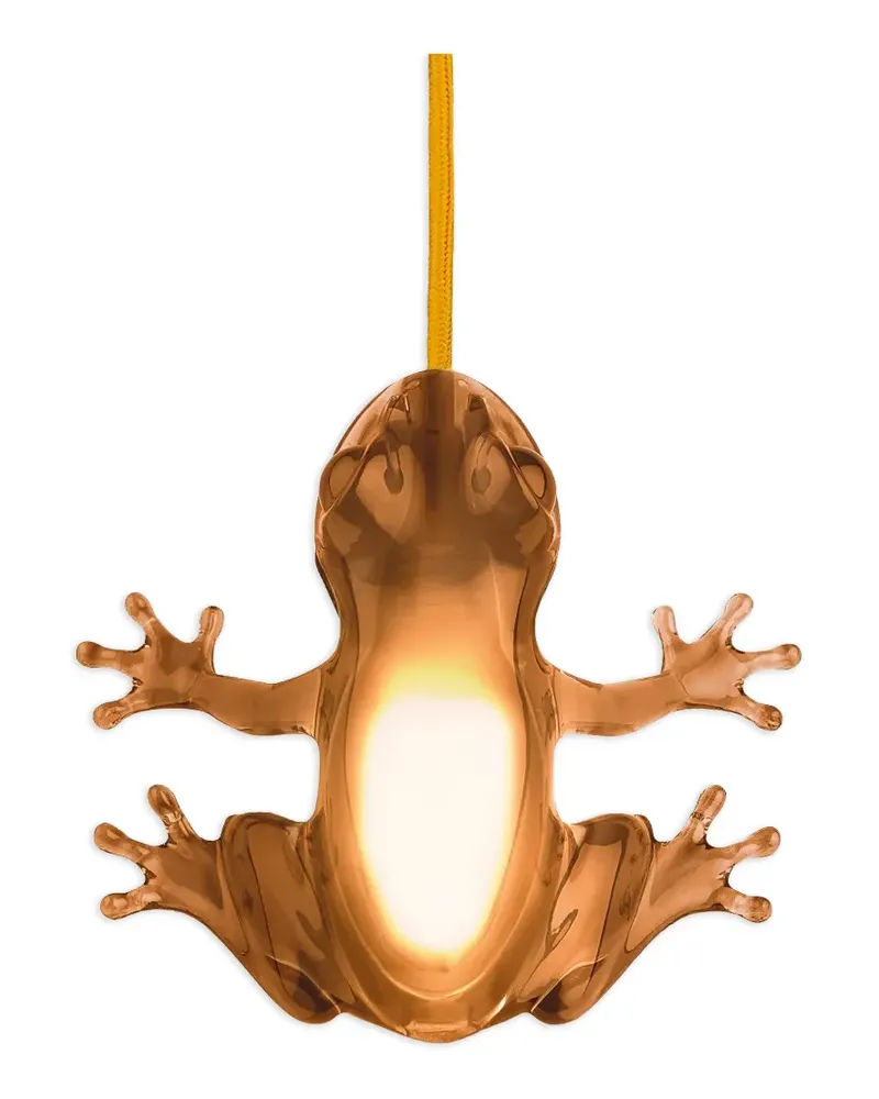 Qeeboo Hungry Frog Lampe - Braun Braun